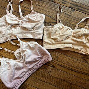 Lot of THREE Kindred Bravely Nursing Bras - Size L